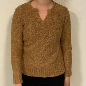 Liz Claiborne Company Tan V-neck Sweater